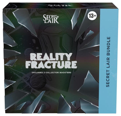 Magic: The Gathering Reality Fracture Secret Lair Bundle | 6 Play Boosters, 2 Collector Boosters, Exclusive Mythic Rare Cards, Foil Lands & Spindown Die (PREORDER - Release Date Oct. 2, 2026)