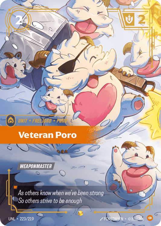 Veteran Poro (Overnumbered) #223/219