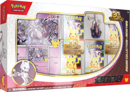 Pokémon TCG: 30th Celebration Figure Collection - Mewtwo | Anniversary Box with Sculpted Figure, Foil Promos & Booster Packs - (PREORDER - Release Date Nov. 06, 2026)